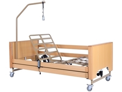 Picture of 	 4 MOTORS, ELECTRICAL,HEIGHT ADJUSTABLE BED 24-65 cm - 3 joints - 4 sections