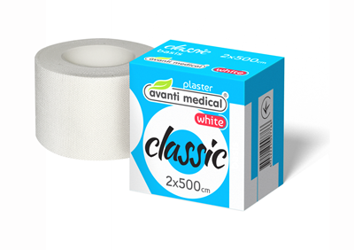 Picture of CLASSIC FIXATION TAPE white 2cm x 500cm