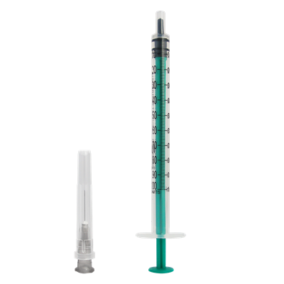 Picture of Avanti Medical syringe 1ml (with detachable needle 0.40x12) 27Gx1/2" N1