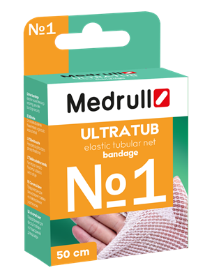 Picture of ELASTIC TUBULAR NET BANDAGE ULTRATUB N1 (1,7cm x 2m)