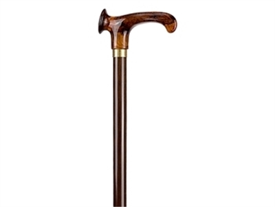 Picture of  RAFFAELLO WOOD STICK - "T" right handle - tortoiseshell