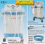 Vairāk informācijas par CLINIC PLUS MPR SUCTION 2x5 l jar 230V