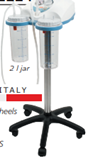 Show details for  "SUPER VEGA BATTERY ON TROLLEY" SUCTION ASPIRATOR with footswitch