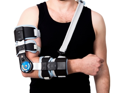 Picture of ELBOW BRACE WITH SLING - right - universal