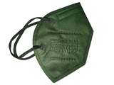 Show details for FFP2 NR COMFYMASK, LARGE, DARK GREEN, 20 PCS.