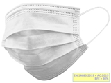 Show details for GISAFE 98% FILTERING MASK, ADULT, WHITE, 50 PCS.