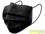 Show details for GISAFE 98% FILTERING MASK, ADULT, BLACK, 50 PCS.