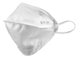 Show details for MYCROCLEAN ADULT REUSABLE SURGICAL MASK, BFE 99.8%, WHITE, NOSE CLIP, 1 PCS.