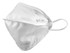 Picture of MYCROCLEAN ADULT REUSABLE SURGICAL MASK, BFE 99.8%, WHITE, NOSE CLIP, 1 PCS.