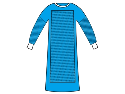 Picture of REINFORCED SURGICAL GOWNS, SIZE XXL, STERILE, 50 PCS.