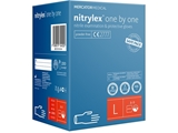 Показать информацию о ПЕРЧАТКИ НИТРИЛОВЫЕ NITRYLEX CLASSIC ONE BY ONE, БОЛЬШИЕ, 200 ШТ.