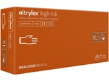 Show details for NITRYLEX ORANGE NITRILE GLOVES, EXTRA LARGE, 100 PCS.