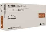 Show details for SANTEX LATEX GLOVES, PRE POWDERED, EXTRA LARGE, 100 PCS.