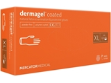 Show details for DERMAGEL LATEX GLOVES, POWDER FREE, EXTRA LARGE, 100 PCS.