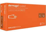Show details for DERMAGEL LATEX GLOVES, POWDER FREE, EXTRA LARGE, 100 PCS.