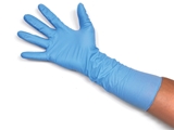 Show details for NYTRILE GLOVES EXTRA LONG, 400 MM, LARGE, 50 PCS.