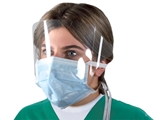 Show details for MASKOP MASK WITH WRAP-AROUND VISOR AND EAR LOOPS, 50 PCS.