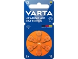Показать информацию о БАТАРЕЙКИ VARTA  ДЛЯ СЛУХОВЫХ АППАРАТОВ - 13, 6 шт.