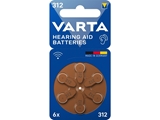 Показать информацию о БАТАРЕЙКИ VARTA ДЛЯ СЛУХОВЫХ АППАРАТОВ VARTA - 312, 6 шт.
