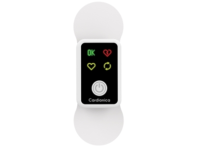 Picture of Cardionica 1 channel ecg with AFIB and bluetooth