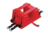 Show details for FERMO 3 HEAD IMMOBILIZER, ADULT, RED