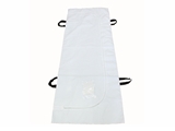 Show details for Body bag, vinyl, white, load 150kg