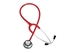 Picture of RIESTER DUPLEX 2.0 ALUMINIUM STETHOSCOPE - adult - red