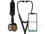 Show details for 3M LITTMANN CORE DIGITAL STETHOSCOPE - 8863 - black - high polish copper finish
