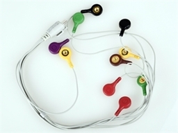 Show details for ECG LEAD WIRE - 10 electrodes button type - spare for 54300
