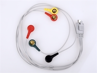 Picture of Электроды для ЭКГ - 5 электродов, кнопочного типа - опционально для модели 54300.