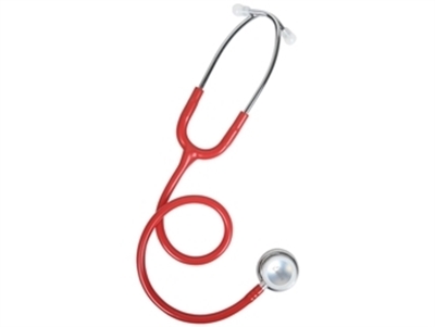 Picture of EVOLVE DUAL HEAD STETHO - блестящая голова - Y красный