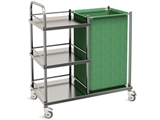 Show details for LAUNDRY TROLLEY 3 shelves