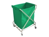 Show details for SOILED LINEN TROLLEY - stainless steel AISI 202