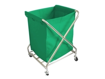 Picture of SOILED LINEN TROLLEY - stainless steel AISI 202