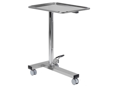 Picture of HYDRAULIC MAYO TABLE - T-SHAPE - rotating tray