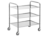 Show details for LANCART TER TROLLEY 70x50xh80 cm - 3 shelves