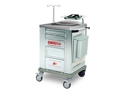 Picture of STAINLESS STEEL EMERGENCY TROLLEY - small