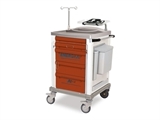 Show details for PAINTED STEEL EMERGENCY TROLLEY - small