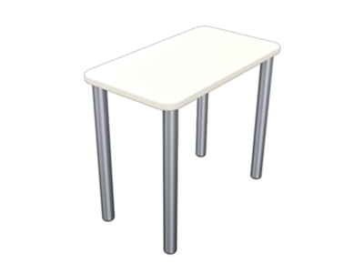 Picture of КОМНАТНЫЙ СТОЛ - слоновая кость - в разобранном виде