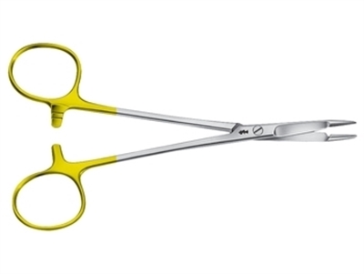 Picture of Иглодержатель AESCULAP ​​HEGARR-OLSEN TC DUROGRIP - прямой - 14,5 см - BM128R