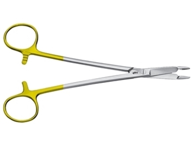 Picture of Иглодержатель AESCULAP ​​HEGARR-OLSEN TC DUROGRIP - прямой - 16,5 см - BM124R