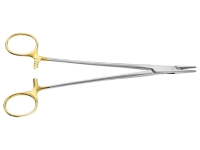 Picture of Иглодержатель AESCULAP ​​CRILE-WOOD TC DUROGRIP - прямой - 18,5 см - BM017R