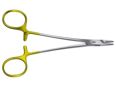 Picture of Иглодержатель AESCULAP ​​BABY-CRILE-WOOD TC DUROGRIP - прямой - 14,5 см - BM016R