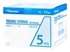 Picture of TERUMO SYRINGES WITH NEEDLE 5 ml - 22Gx1/2" - MDSS05S2238E - sterile