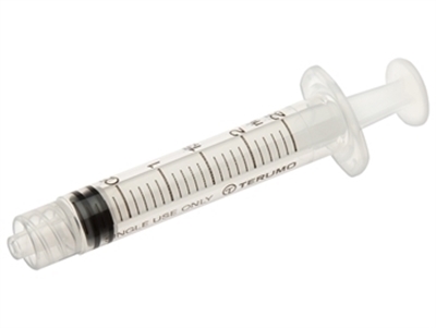Picture of TERUMO šļirces bez adatas 2,5 ml - koncentriska Luer Lock - SS02LE1 - sterilas
