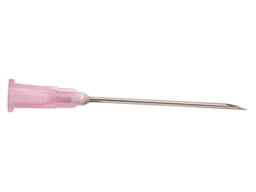 Show details for TERUMO AGANI HYPODERMIC NEEDLES 18Gx1 1/2" - 1.2x38mm - AN*1838R1 - pink - sterile