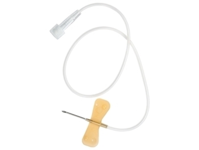 Picture of TERUMO SURFLO spārnotās infūzijas sistēmas 25G - 0,5x19 mm - SV*25NL30 - oranžas - sterilas