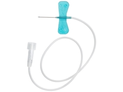 Picture of TERUMO SURFLO spārnotās infūzijas sistēmas 23G - 0,6x19 mm - SV*23NL30 - zilas - sterilas