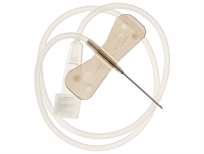 Picture of TERUMO SURFLO spārnotās infūzijas sistēmas 22G - 0,7x19 mm - SV*22NL30 - melnas - sterilas