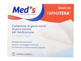 Show details for COTTON GAUZE SWABS 36x40 cm - box of 12